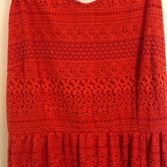 Red spaghetti strap dress - Picture 3 of 4